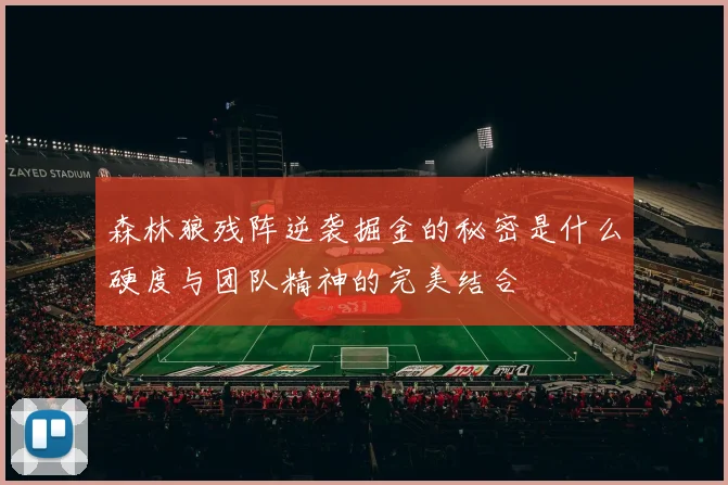 森林狼残阵逆袭掘金的秘密是什么硬度与团队精神的完美结合
